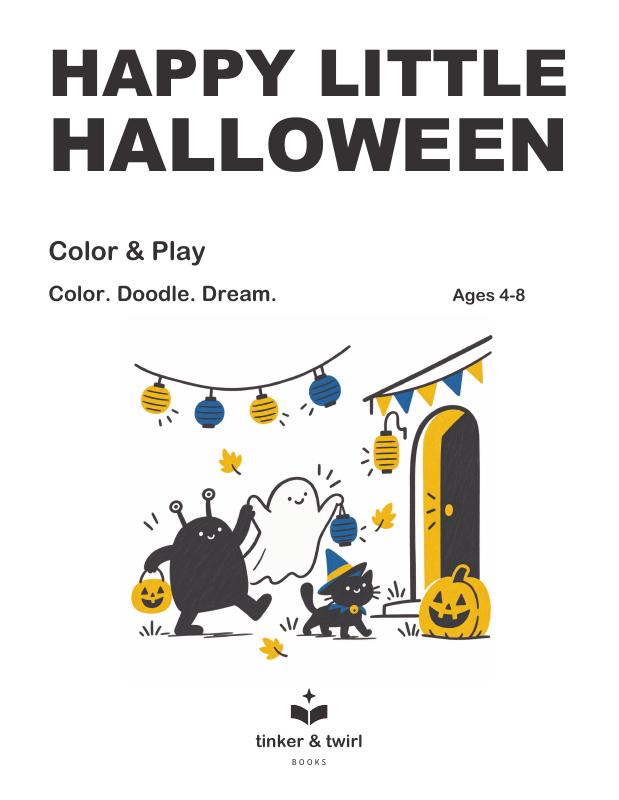 Happy Little Halloween cover, ages 4–8