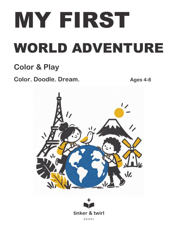 My First World Adventure cover, ages 4–8