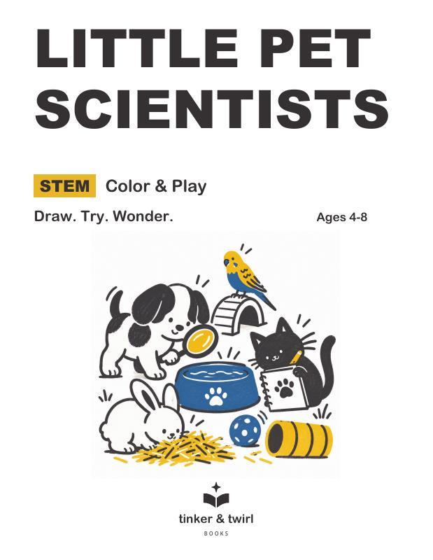 Little Pet Scientists cover, ages 4–8