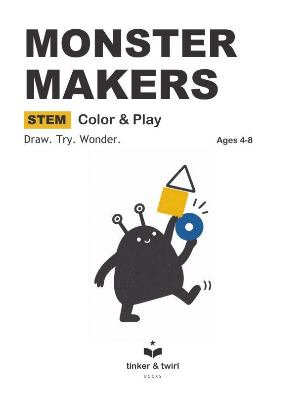 Monster Makers cover, ages 4–8