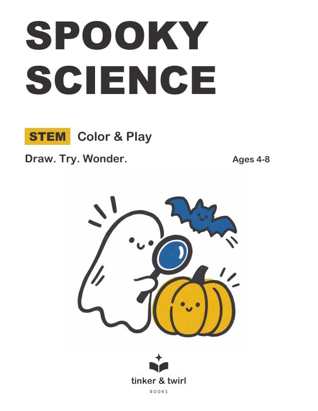 Spooky Science cover, ages 4–8